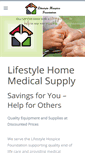 Mobile Screenshot of lifestylehomemedical.com